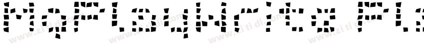 MgPlayWrite Plain字体转换